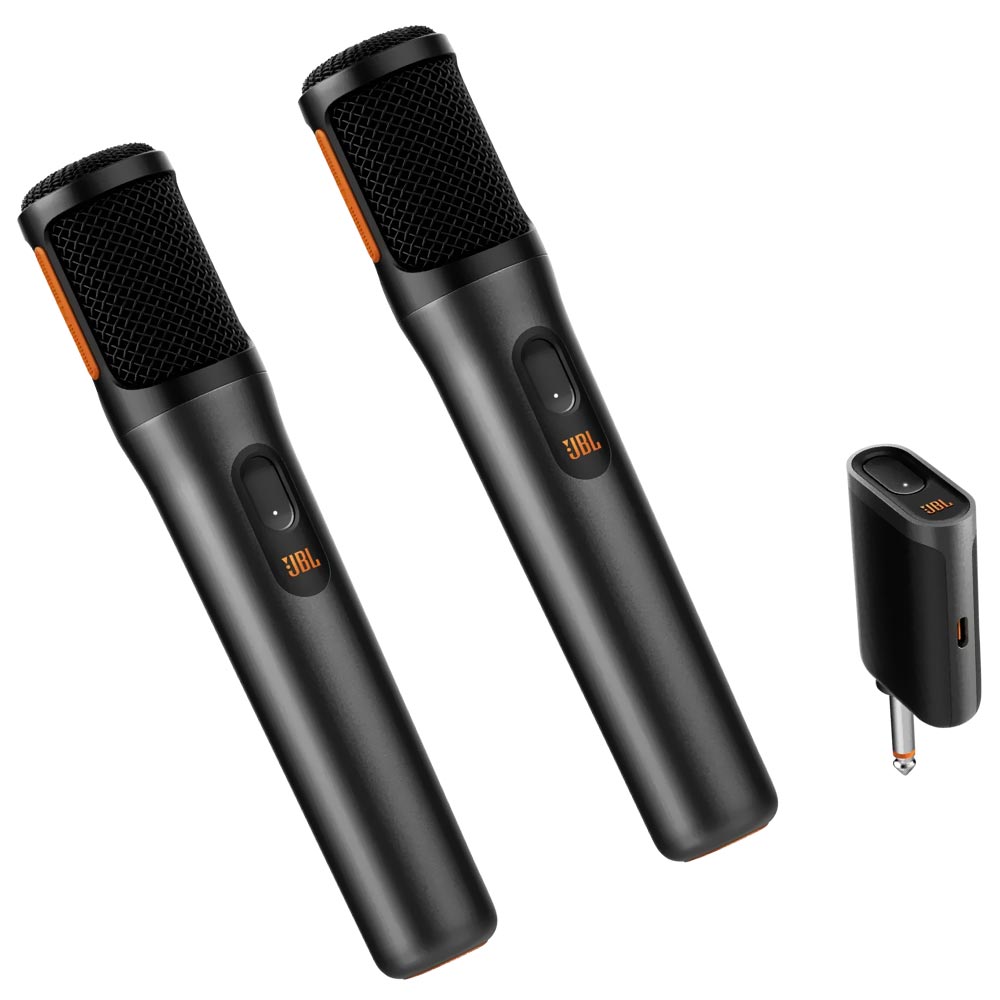 Microfone JBL PartyBox Wireless - Preto (Kit com 2)