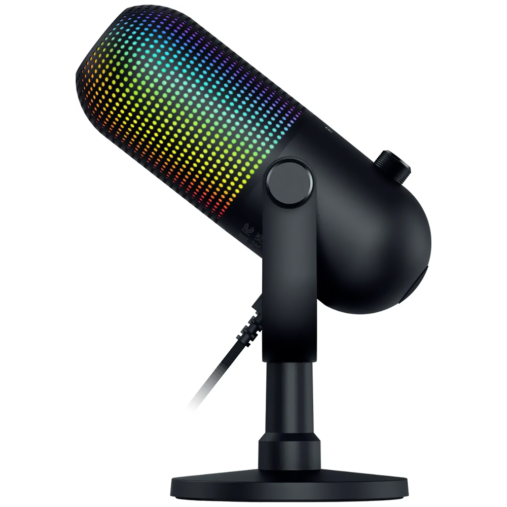 Microfone Razer Seiren V3 Chroma RGB - Preto (RZ19-05060100-R3U1)