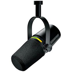 MICROFONE SHURE MV7+-K PODCAST TYPE-C/XLR PRETO