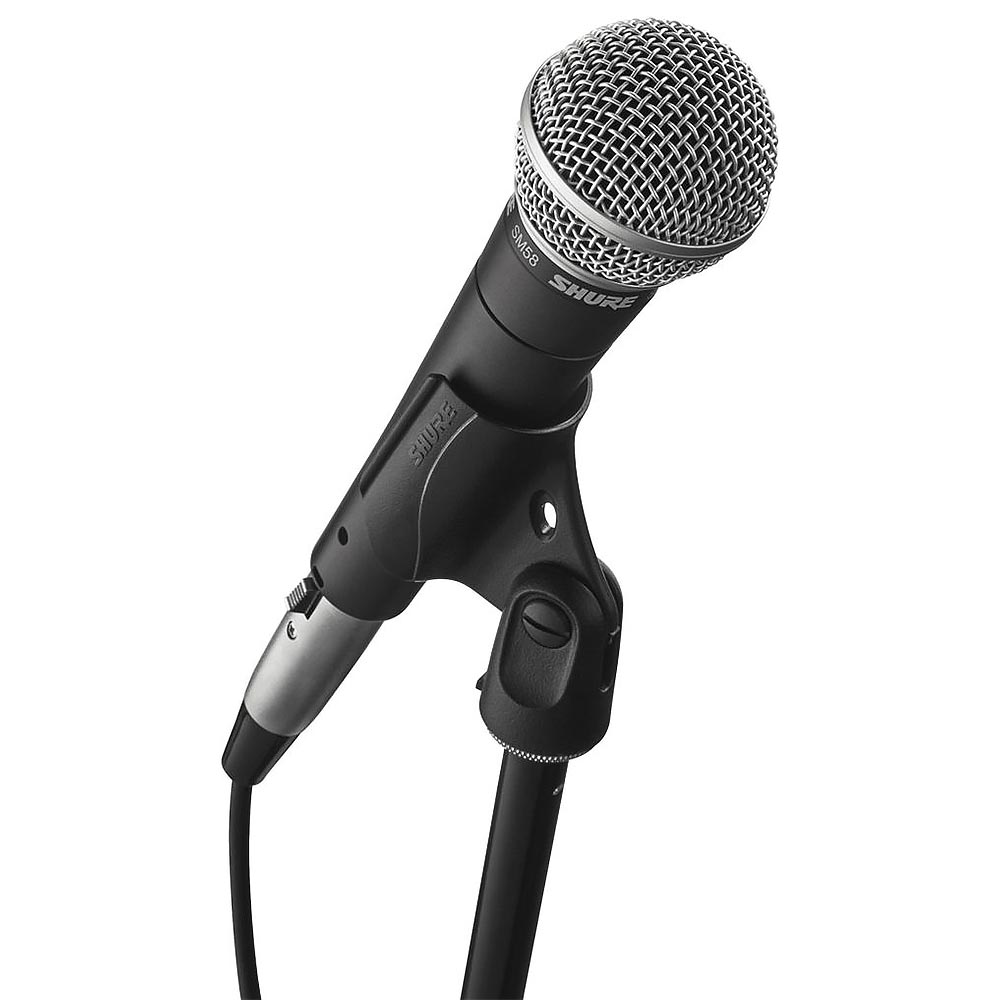 Microfone Shure SM58-LC Vocal Cardio - Preto