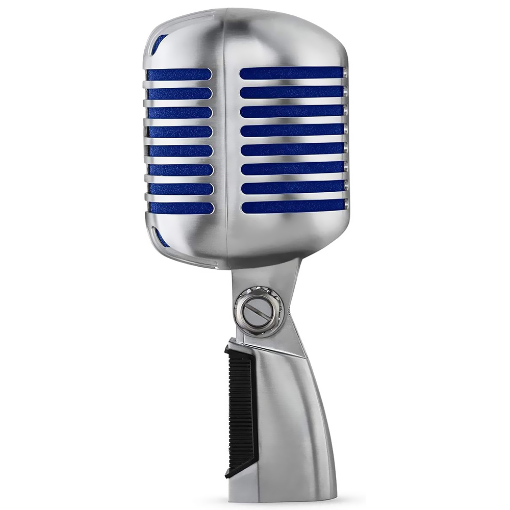 Microfone Shure Super 55 Vocal SuperCardioid Dynamic - Prata
