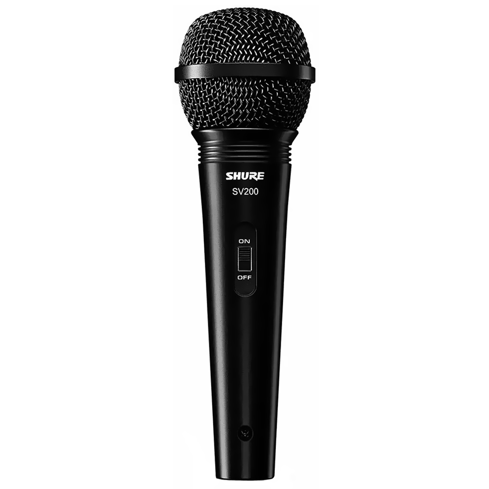 Microfone Shure SV200 Vocal - Preto