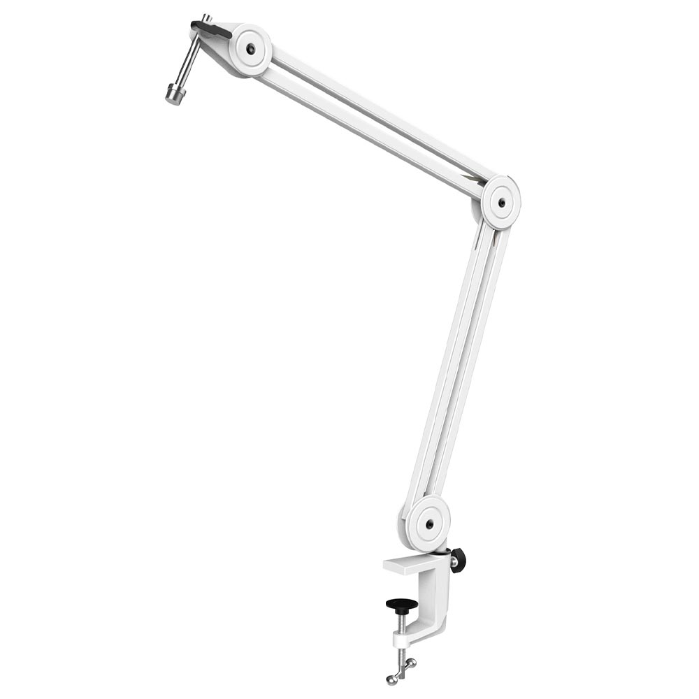 Suporte de Microfone Fifine BM63W Premium Boom ARM - Branco