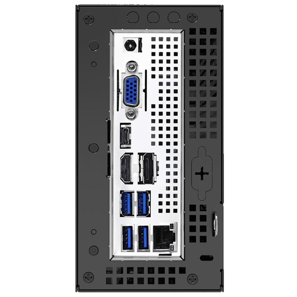 Mini PC ASRock Deskmini H470W Intel Celeron G5925 de 3.6GHz / 8GB de RAM / 240GB SSD - Preto