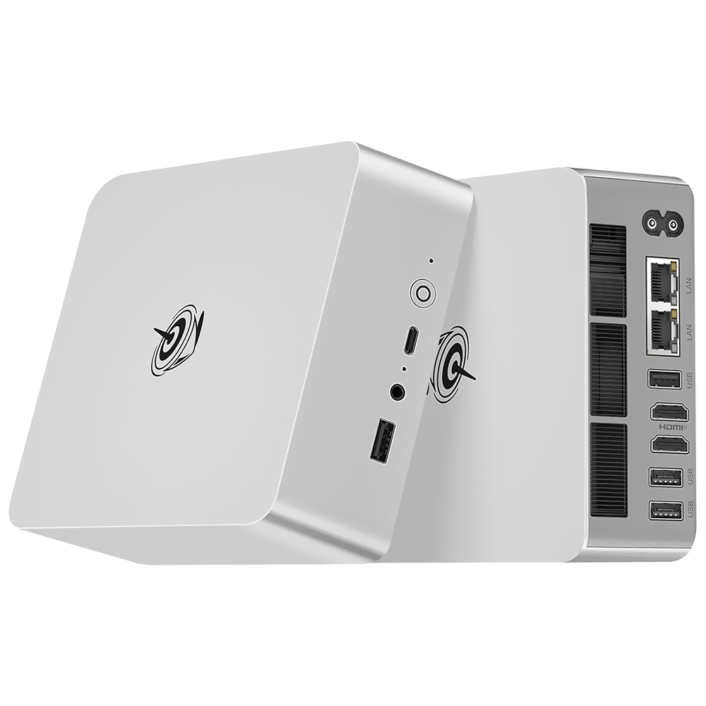 Mini PC Beelink EQI13 Pro Intel Core i7 13620H de 2.4GHz / 32GB de RAM / 500GB SSD / Win11Pro - Frost Prata
