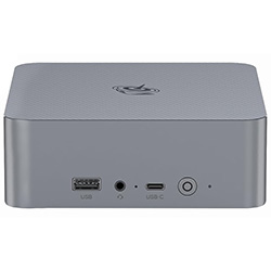 Mini PC Beelink EQR6 AMD Ryzen 7 7735HS de 3.2GHz / 24GB de RAM / 500GB SSD - Cinza