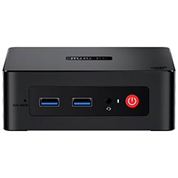 Mini PC Beelink GK Mini Intel Pentium J5005 de 1.5GHz / 8GB de RAM / 256GB SSD - Preto