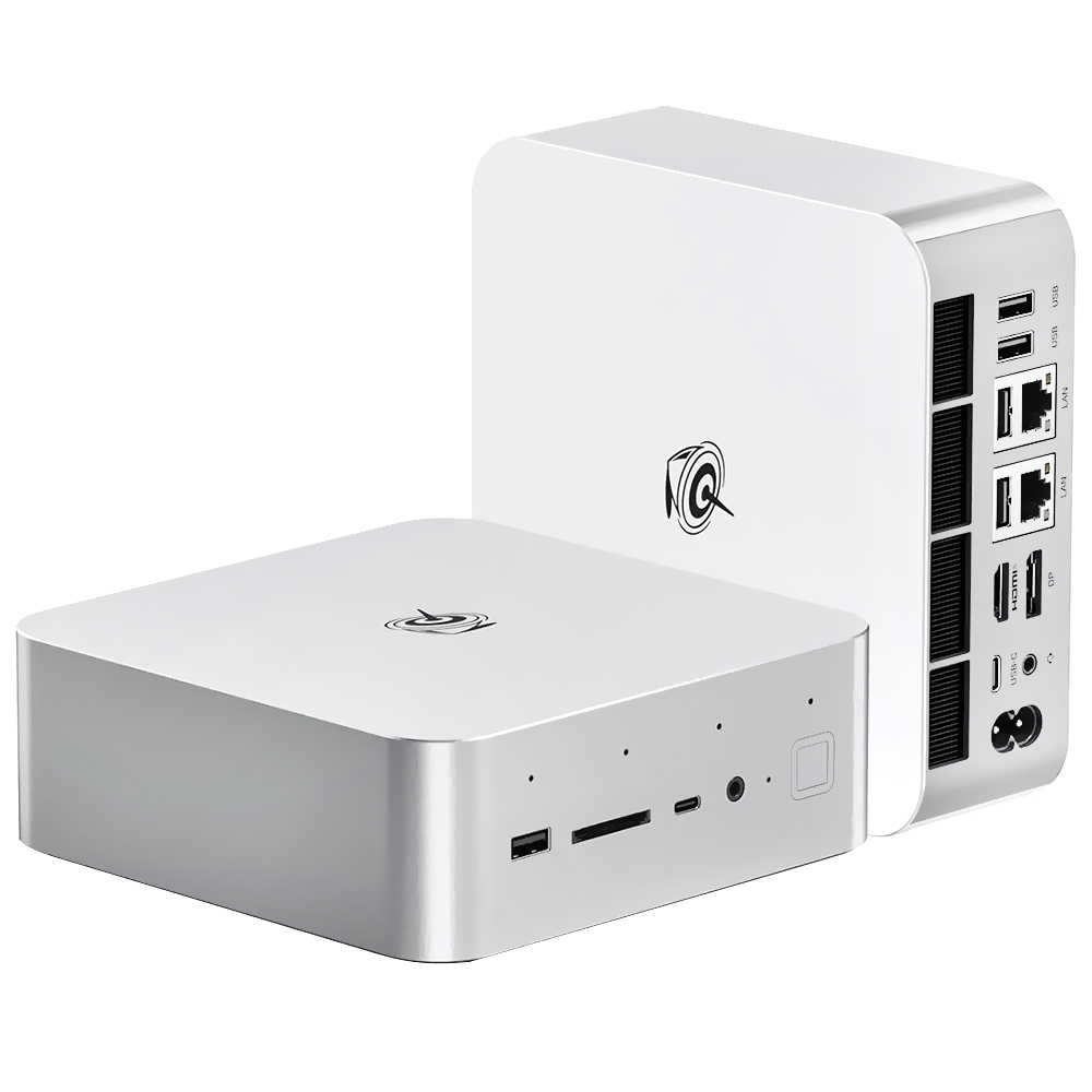 Mini PC Beelink GTI13 Intel Core i9 13900HK de 2.6GHz / 64GB de RAM / 2TB SSD - Frost Prata