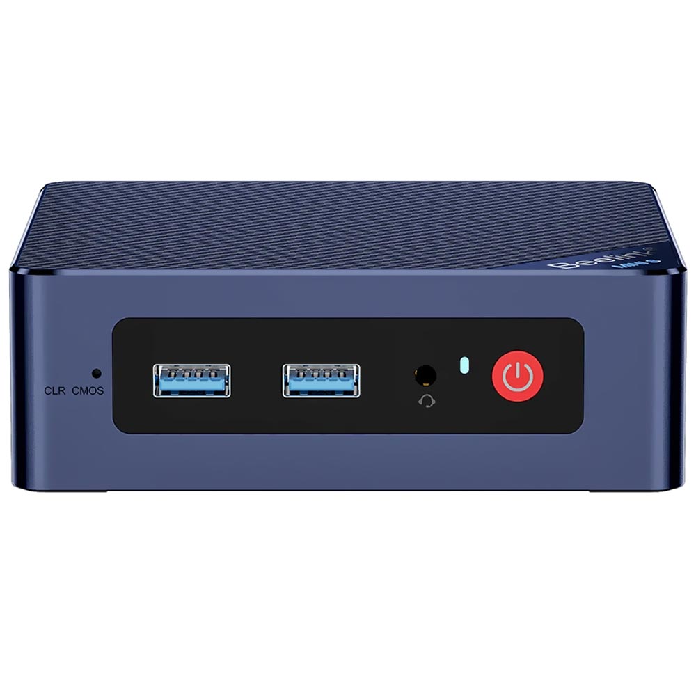 Mini PC Beelink Mini S12 Pro Alder Lake Intel N100 de 0.8GHz / 16GB de RAM / 500GB SSD - Azul