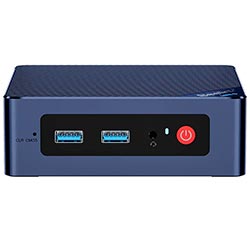 MINI PC BEELINK MINI S12 PRO ALDER LAKE N100 0.8GHZ/8GB DDR4/256GB SSD/HDMI/USB3.2/BT/WIFI6/LAN/AUDIO NAVY AZUL