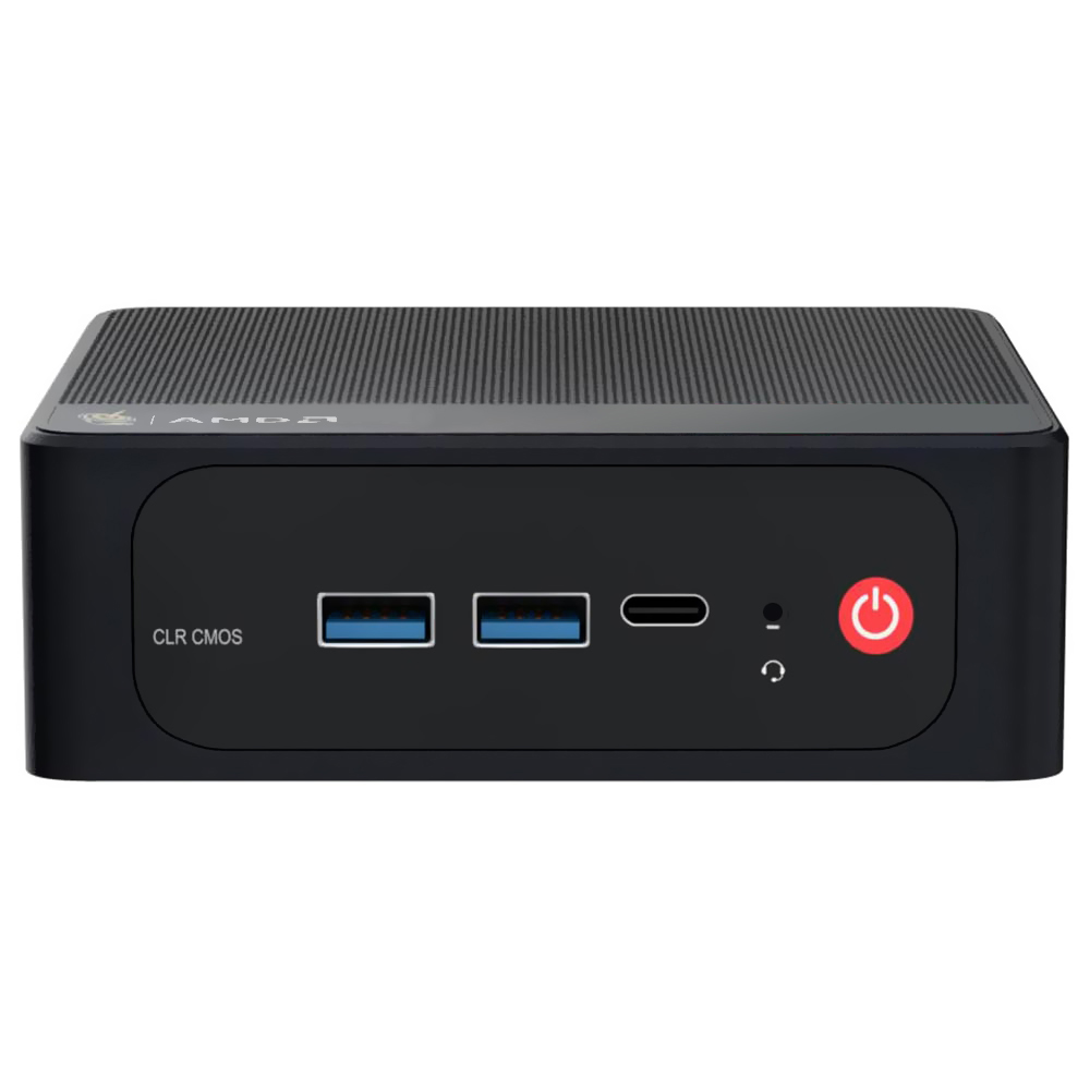 Mini PC Beelink SER5 Max AMD Ryzen 7 6800H de 3.2GHz / 32GB de RAM / 1TB SSD / Win11Pro - Preto