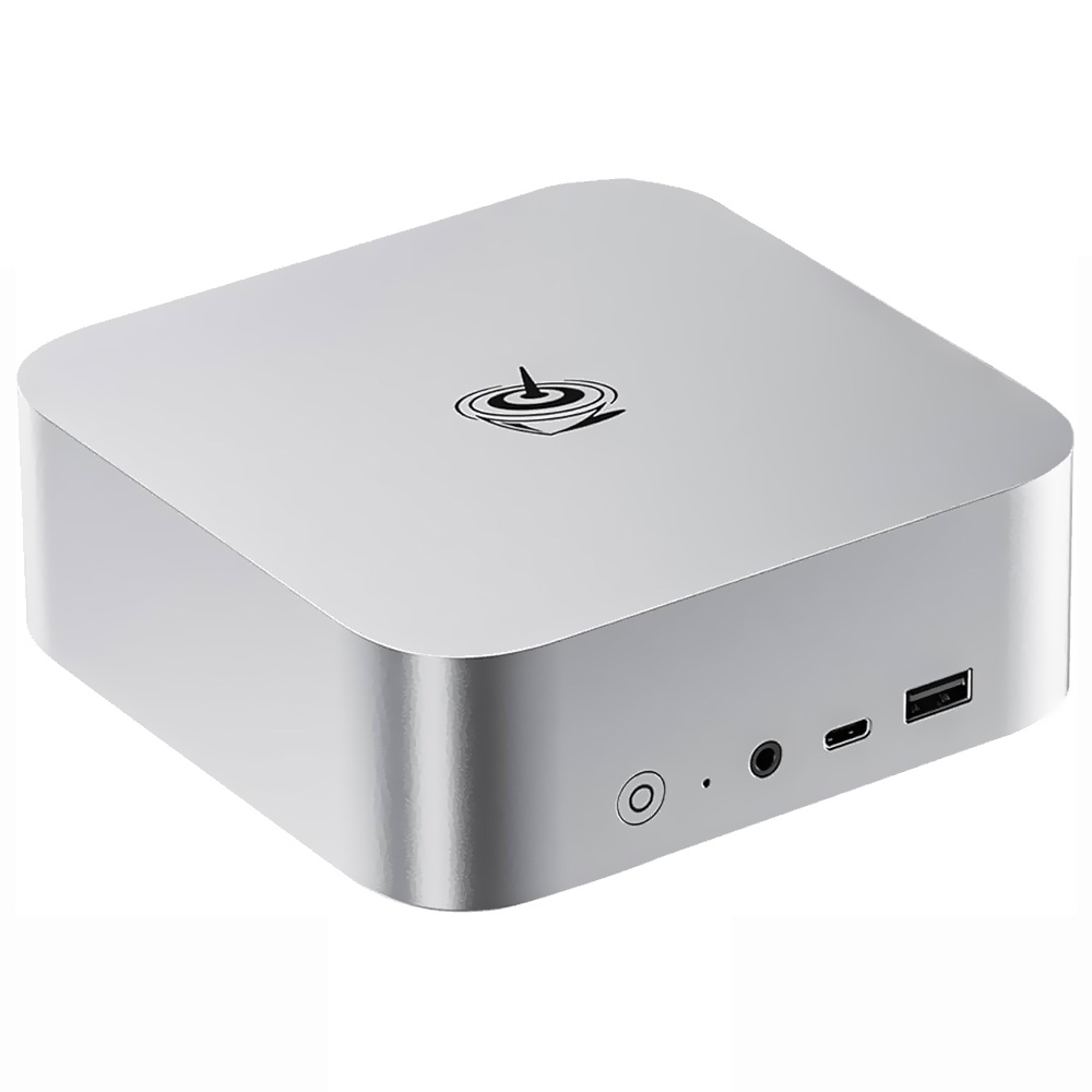 Mini PC Beelink SER8 AMD Ryzen 7 8745HS de 3.8GHz / 24GB de RAM / 1TB SSD - Frost Prata