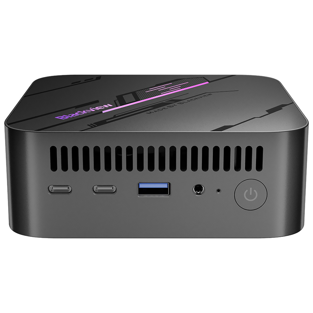 Mini PC Blackview MP100 AMD Ryzen 5 7430 de 2.3GHz / 32GB de RAM / 1TB SSD / Win11Pro - Cinza