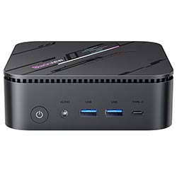 Mini PC Blackview MP100 Pro Intel Core i5 12450H de 2.0GHz / 16GB de RAM / 512GB SSD / Win11Pro - Cinza