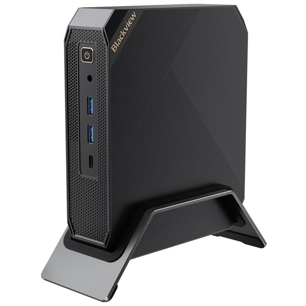 Mini PC Blackview MP200 Intel Core i5 12450H de 2.7GHz / 16GB de RAM / 1TB SSD - Preto