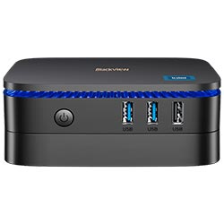 Mini PC Blackview MP60 Intel Twin Lake N150 de 2.9GHz / 16GB de RAM / 512GB SSD / Win11Pro - Preto