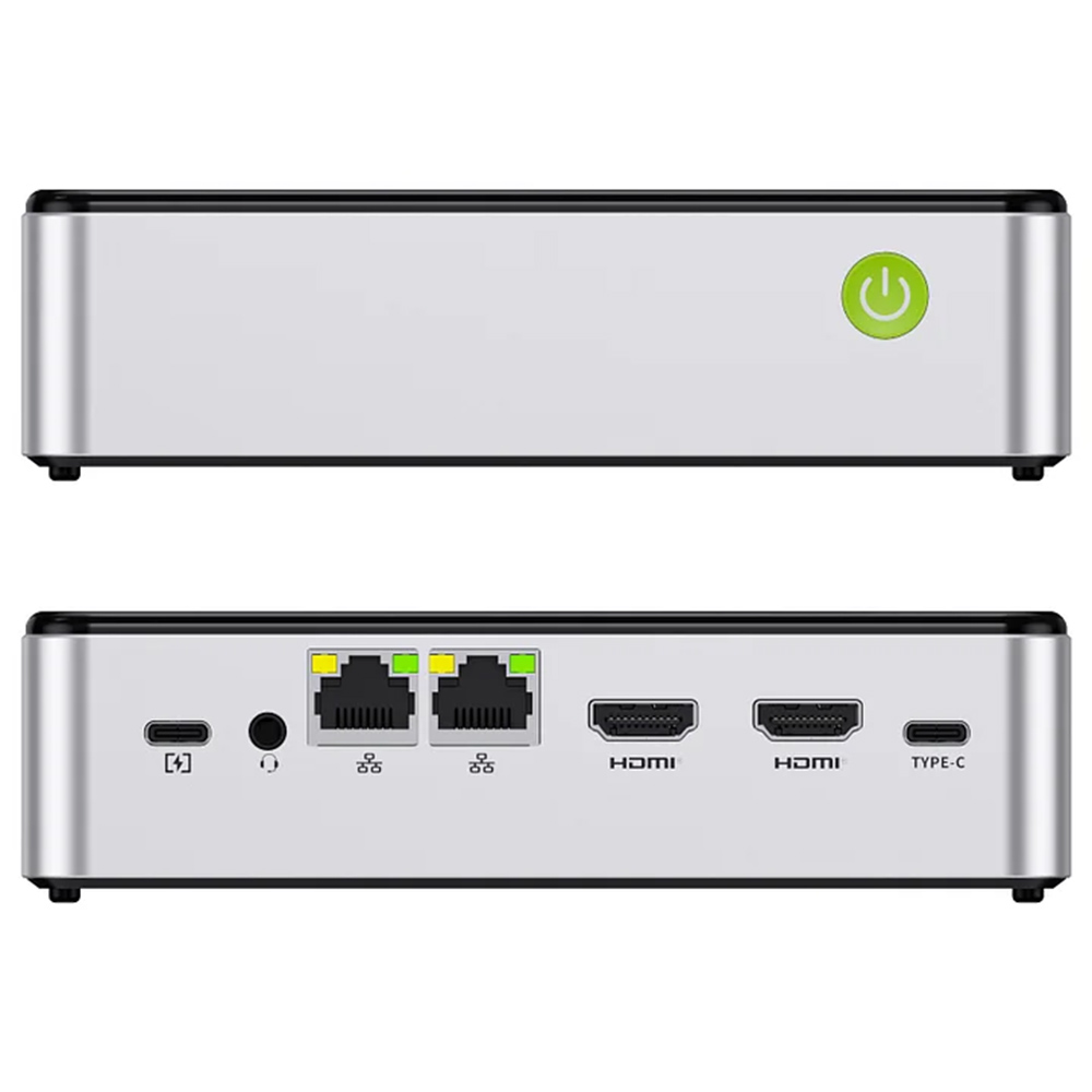 Mini PC Gmktec Nucbox G9 Intel N150 de 3.6GHz / 12GB de RAM / 64GB eMMC / 512GB SSD