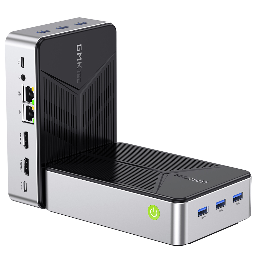 Mini PC Gmktec Nucbox G9 Intel N150 de 3.6GHz / 12GB de RAM / 64GB eMMC / 512GB SSD