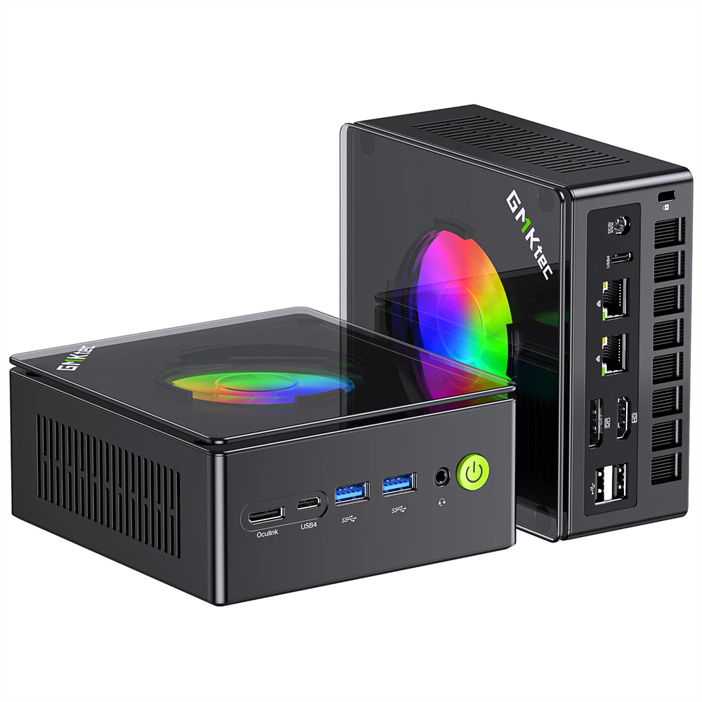 Mini PC Gmktec Nucbox K11 AMD Ryzen 9 8945HS de 4.0GHz / 32GB de RAM / 1TB SSD / Win11Pro