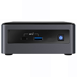 Mini PC Intel Nuc NUC10I5FNHN Intel Core i5 10210U de 1.6GHz - Cinza / Preto (Memória e HD não inclusos)