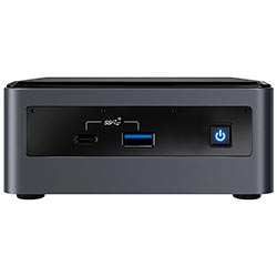 Mini PC Intel Nuc NUC10I7FNHN1 Intel Core i7 10710U de 1.1GHz - Cinza / Preto (Memória e HD não inclusos)