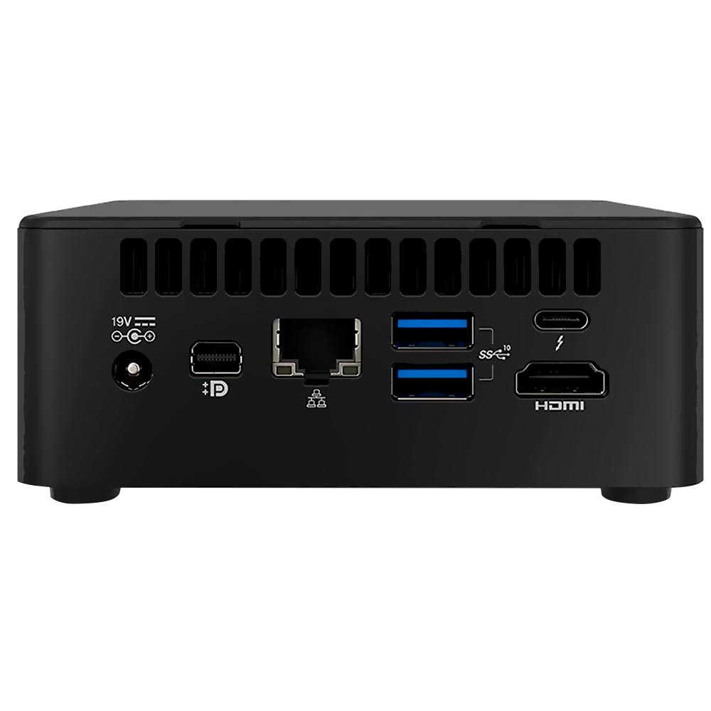 Mini PC Intel Nuc NUC11PAHI50Z01 Intel Core i5 1135G7 de 2.4GHz - Preto (Memória e HD não inclusos)