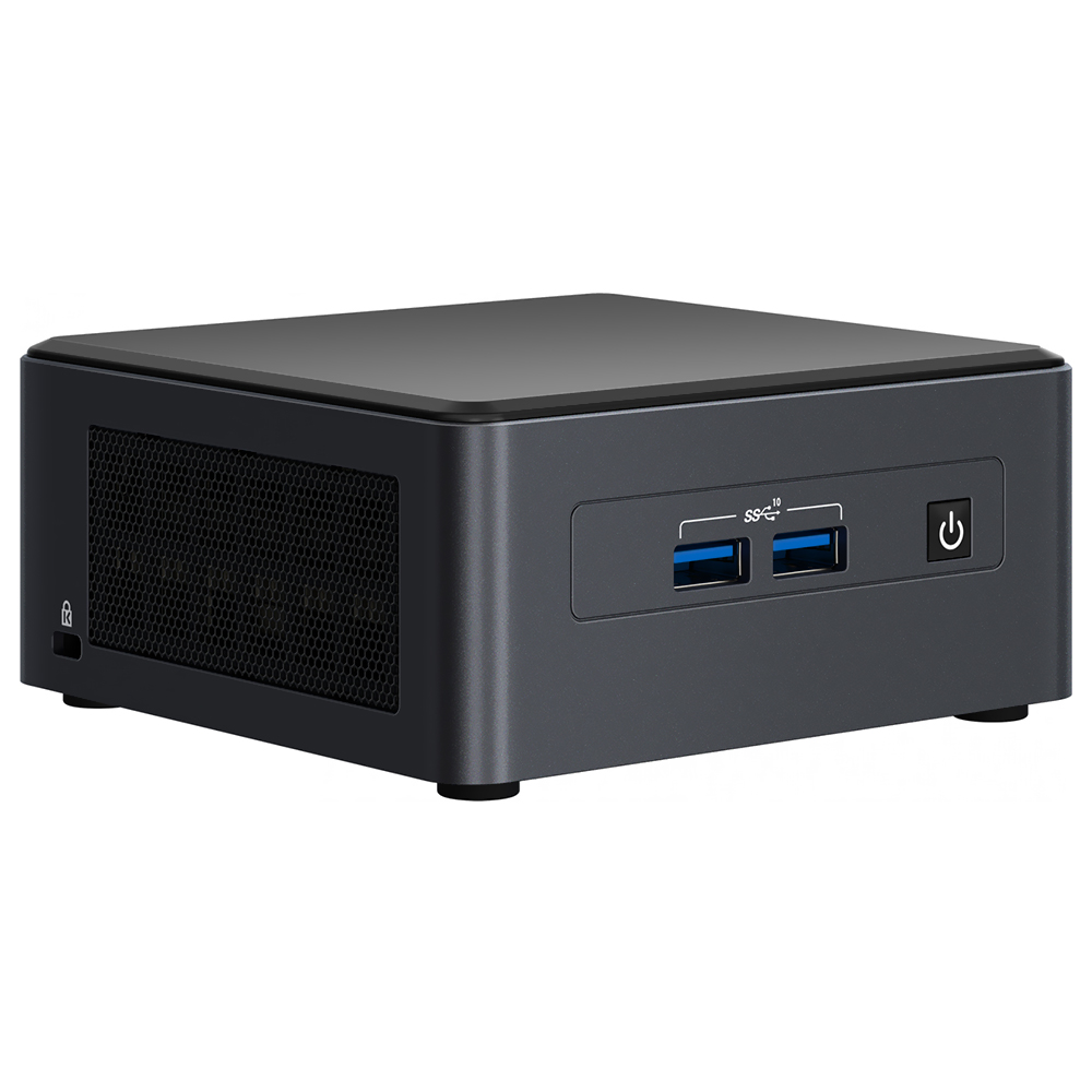 Mini PC Intel NUC NUC11TNHI30000 Intel Core i3 1115G4 de 4.1GHz - Cinza / Preto (Memória e HD não inclusos)