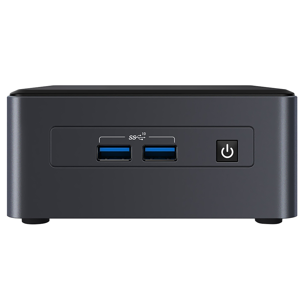 Mini PC Intel Nuc NUC11TNHI70001 Intel Core i7 1165G7 de 2.8GHz - Cinza / Preto (Memória e HD não inclusos)