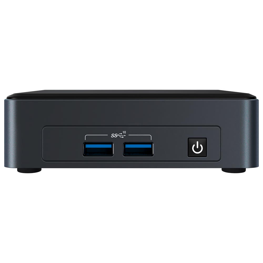 Mini PC Intel Nuc NUC11TNKI30000 Intel Core i3 1115G4 de 3.0GHz - Cinza / Preto (Memória e HD não inclusos)