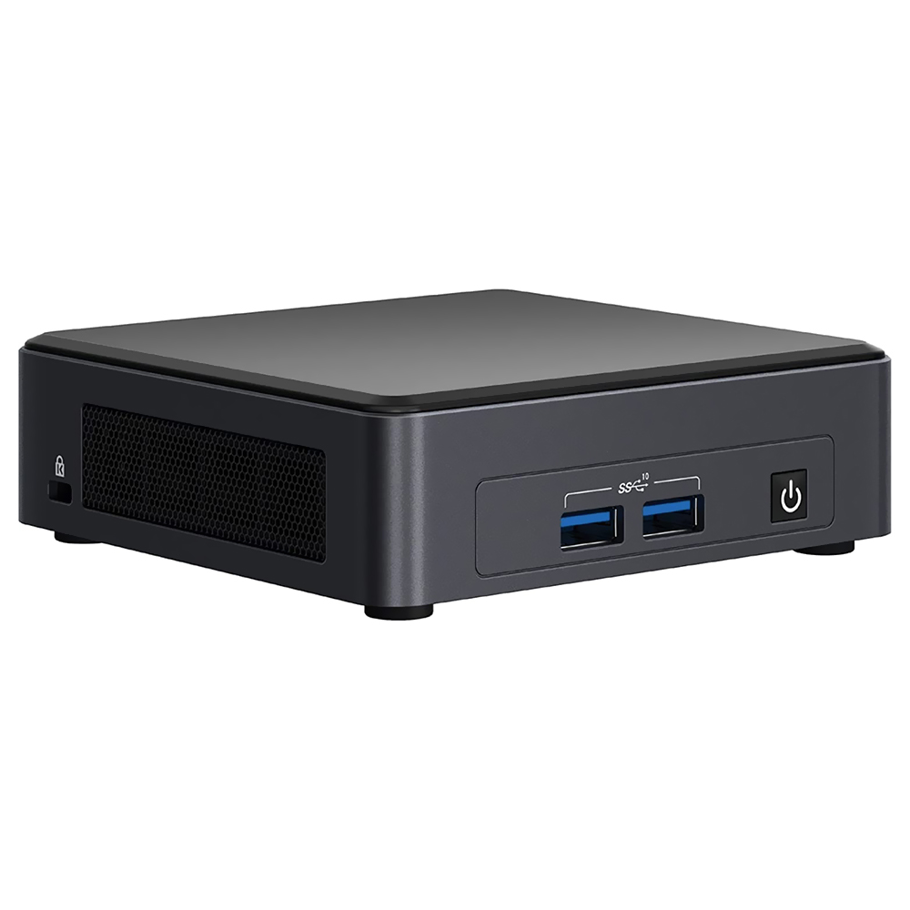 Mini PC Intel Nuc NUC11TNKI30000 Intel Core i3 1115G4 de 3.0GHz - Cinza / Preto (Memória e HD não inclusos)