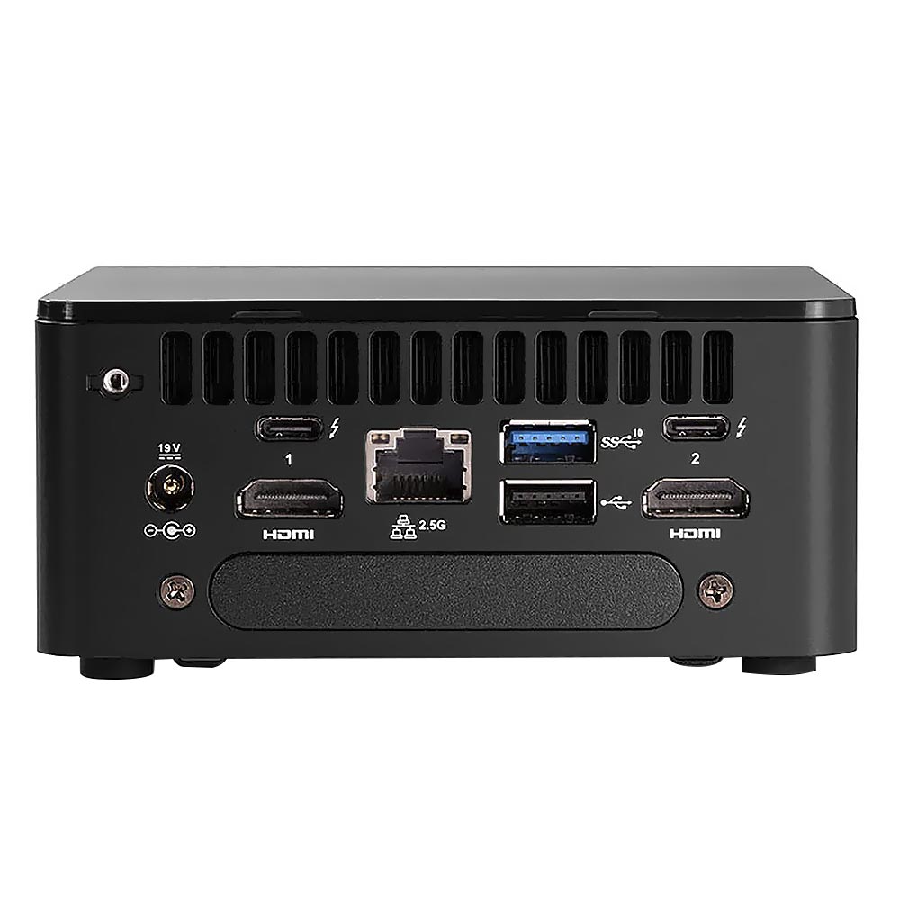 Mini PC Intel Nuc NUC12WSHI30001 Intel Core i3 1220P de 1.5GHz - Preto (Memória e HD não inclusos)