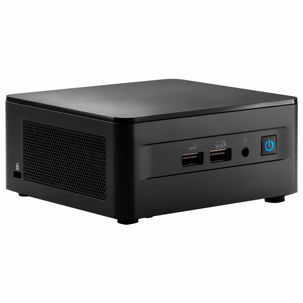 Mini PC Intel Nuc NUC13ANHI50001 Intel Core i5 1340P de 3.40GHz - Preto (Memória e HD não inclusos)