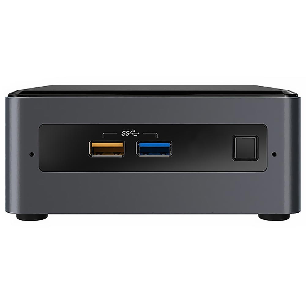 Mini PC Intel Nuc NUC7CJYHN1 Intel Celeron J4005 de 2.7GHz - Cinza / Preto (Memória e HD não inclusos)