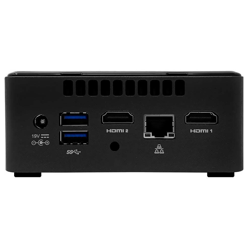 Mini PC Intel Nuc NUC7CJYHN1 Intel Celeron J4005 de 2.7GHz - Cinza / Preto (Memória e HD não inclusos)