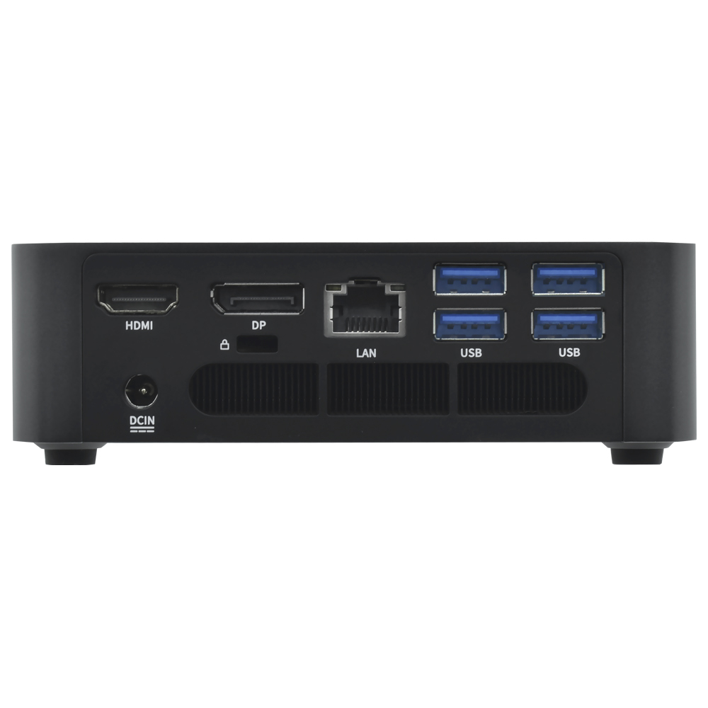 Mini PC Macrovip nanoBOX K1 Intel Core i5 12600H de 2.5GHz / 16GB de RAM / 512GB SSD / Win11Pro - Preto + Monitor 23.8" / Teclado / Mouse