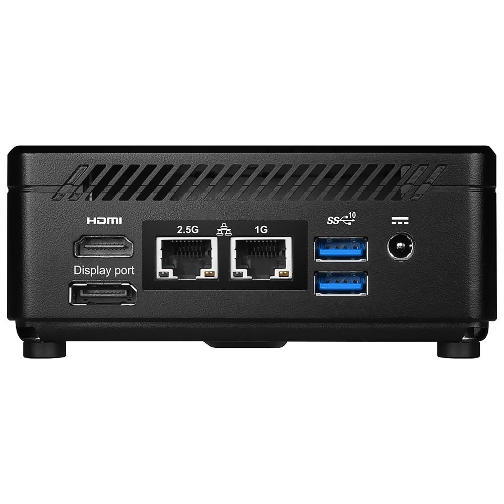 Mini PC MSI Cubi 5 12M-015BUS-B51235UXX Intel Core i5 1235U de 1.3GHz (Memória e HD não inclusos)