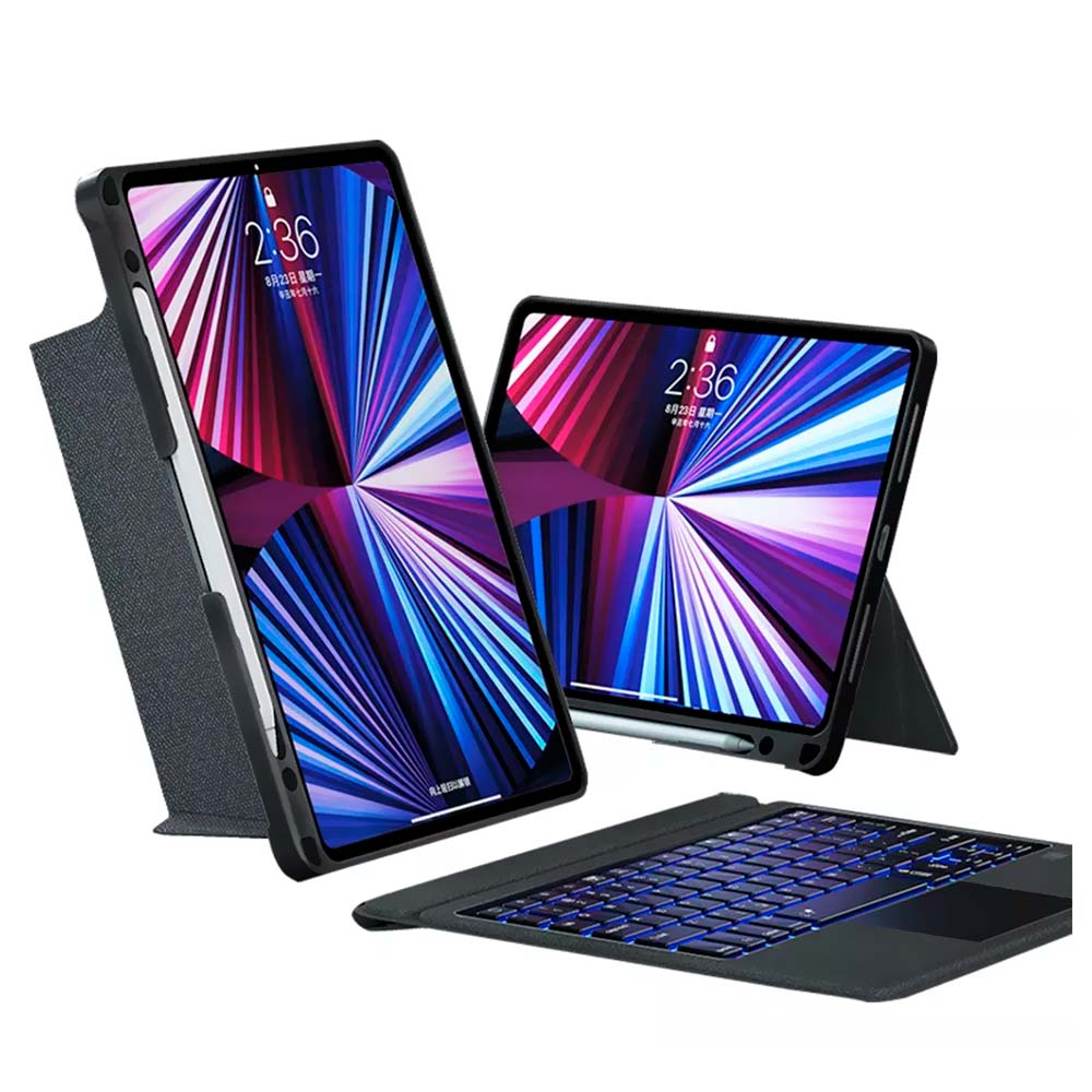 Capa para Ipad 2022 Wiwu Mag Touch Keyboard Case com Teclado 10.9" - Preto