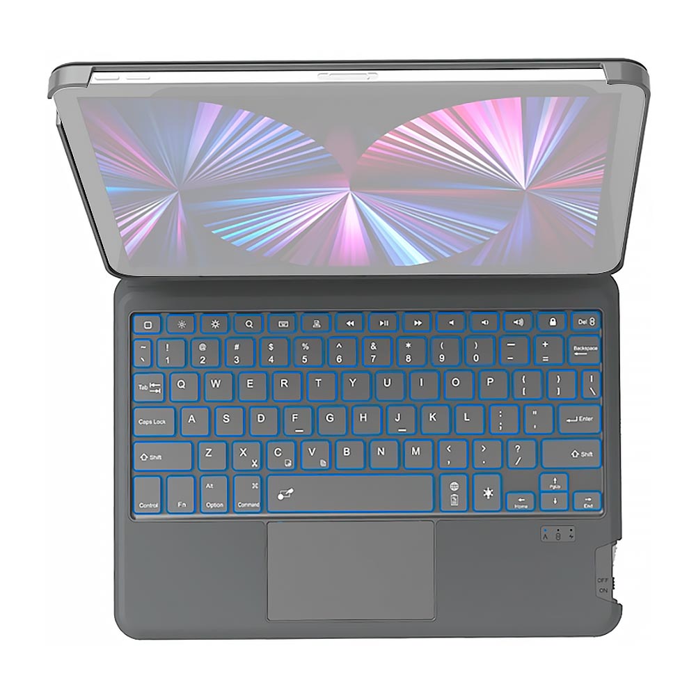 Capa para Ipad Wiwu Combo Touch Keyboard Case com Teclado 10.2" / 10.5" - Preto