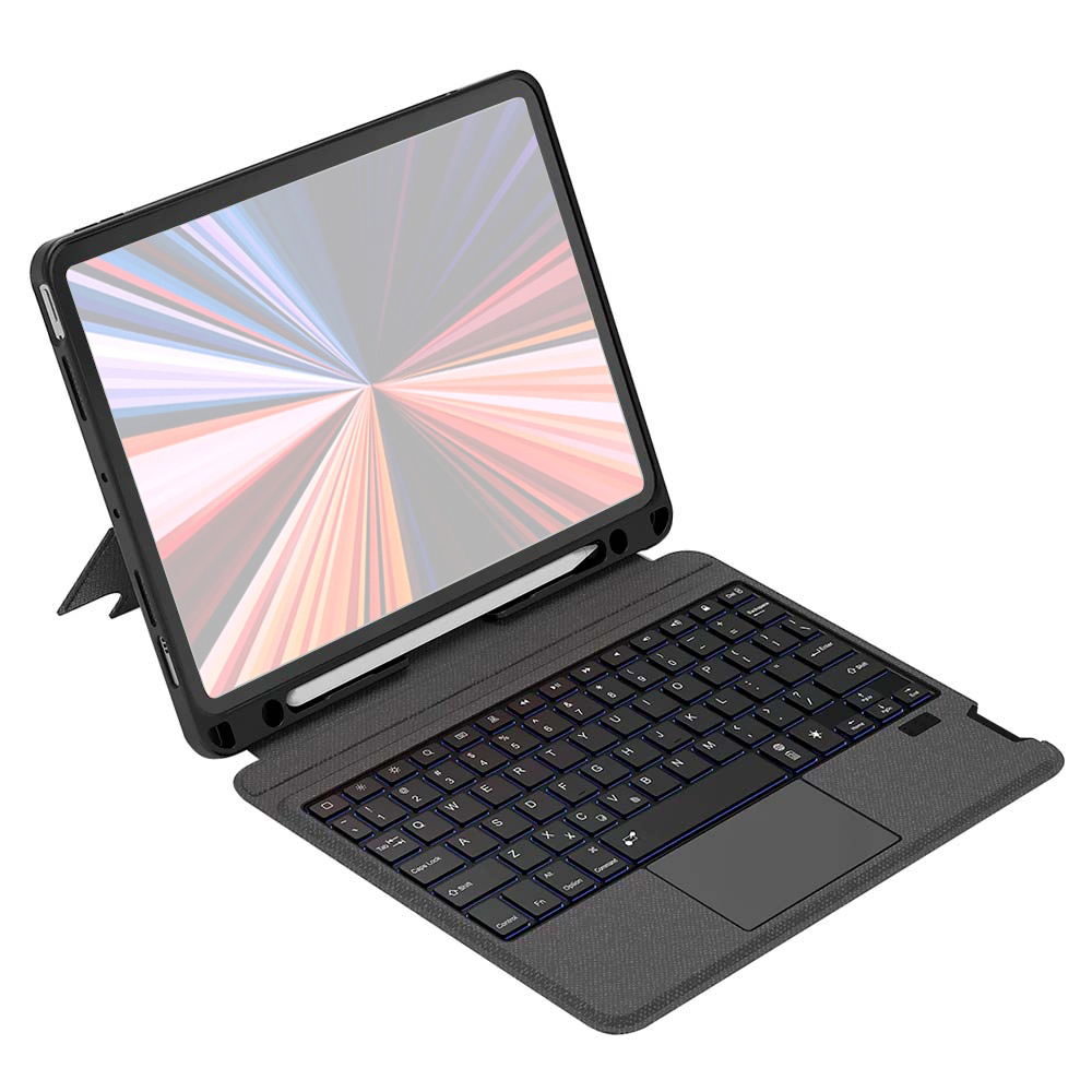 Capa para Ipad Wiwu Mag Touch Keyboard Case com Teclado 10.9" - Preto