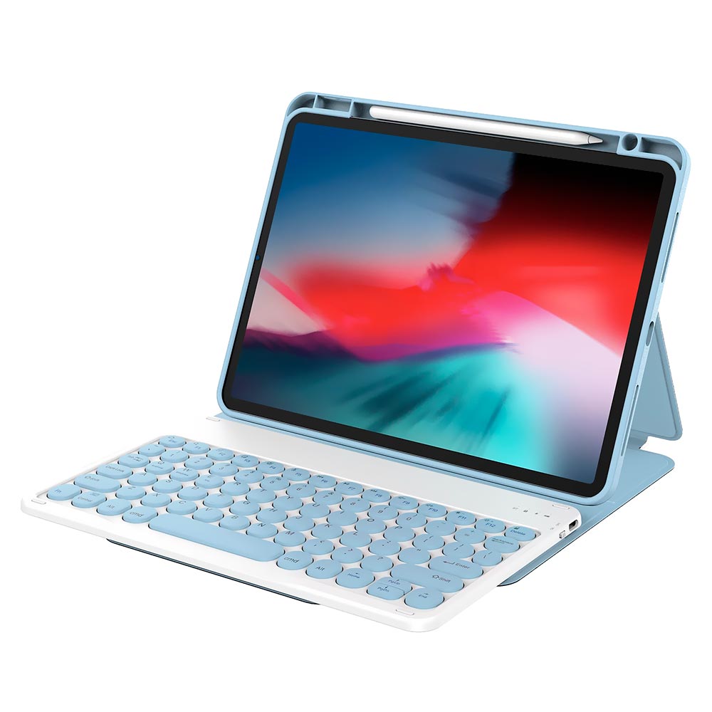 Capa para Ipad Wiwu Protective Keyboard Case Com Teclado 10.9" / 11" - Azul