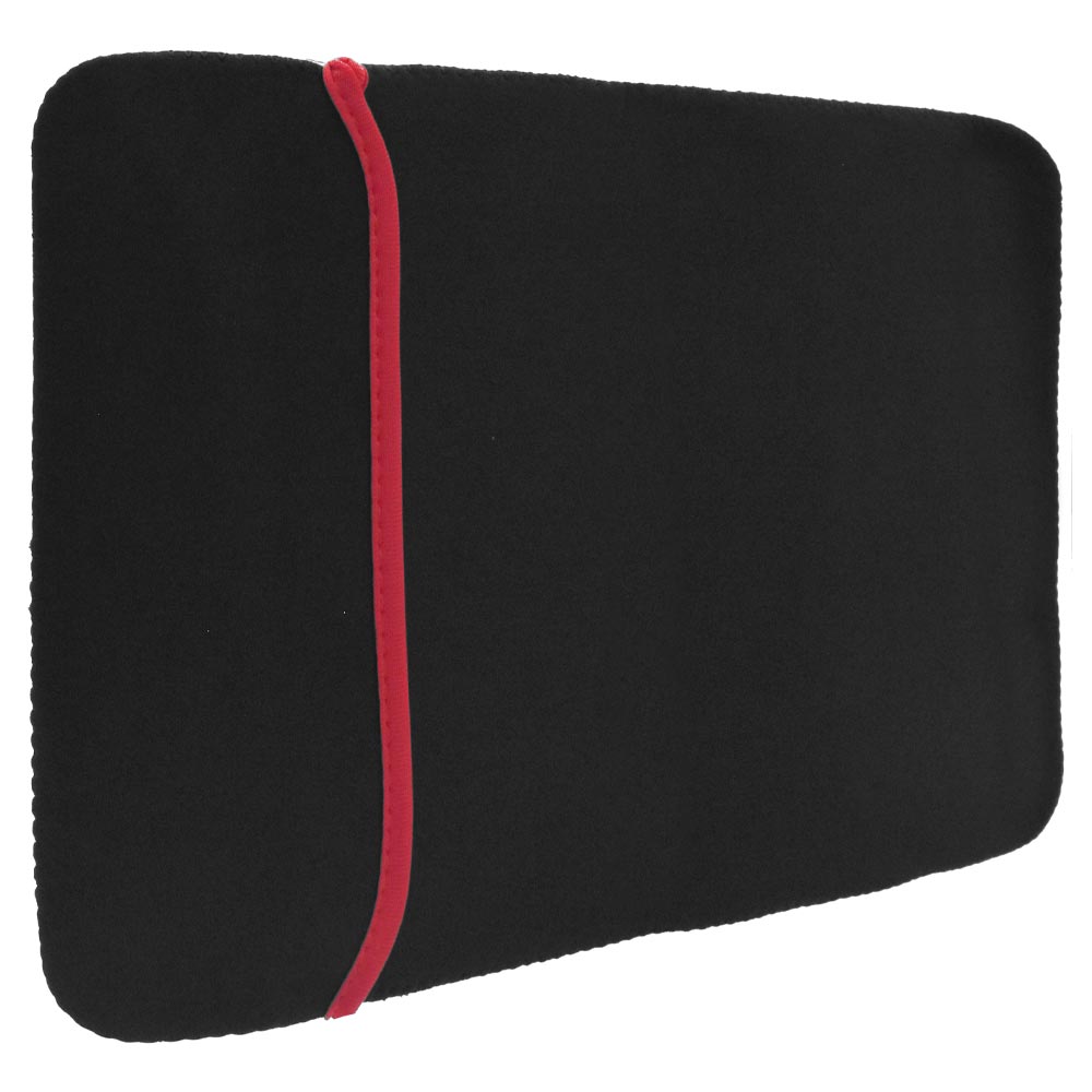 Capa para Notebook Microfins 14.1" - Preto / Vermelho