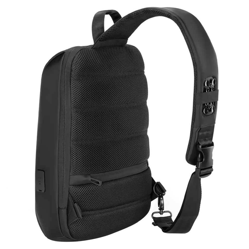 Mochila Cruzada Kingsons A-KS3165W-1 - Preto