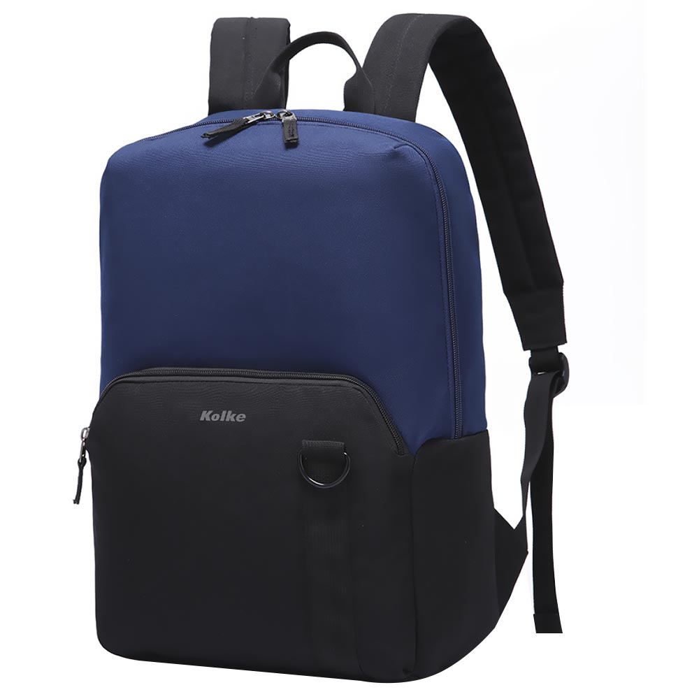 Mochila para Notebook Kolke KVM-655 15.6" - Preto / Azul