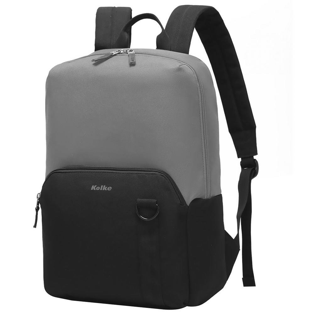 Mochila para Notebook Kolke KVM-655 15.6" - Preto / Cinza Claro
