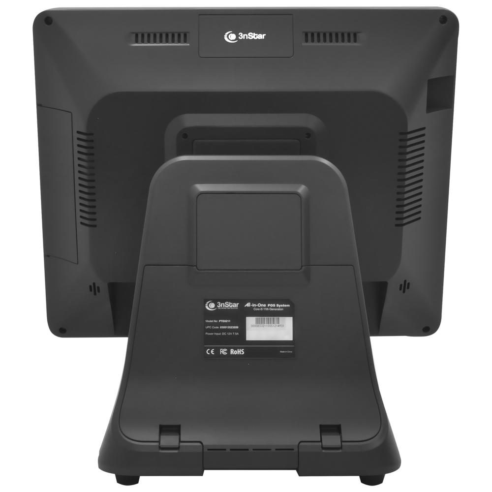 Monitor 3nStar PTE0211 15" Pos System Touch Screen Intel Core i5 / 8GB de RAM / 240GB SSD - Preto