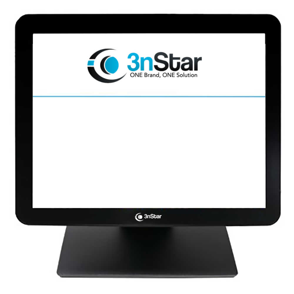 Monitor 3nStar TCM008 15" Touch Screen XGA LCD 75Hz / 6Ms - Preto