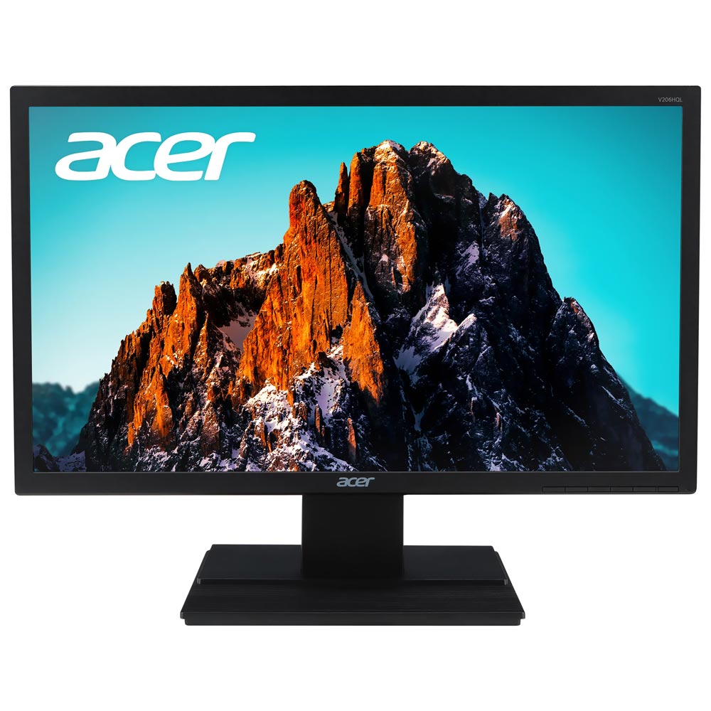 Monitor Acer V206HQL ABI 19.5" HD LED 60Hz / 5MS - Preto