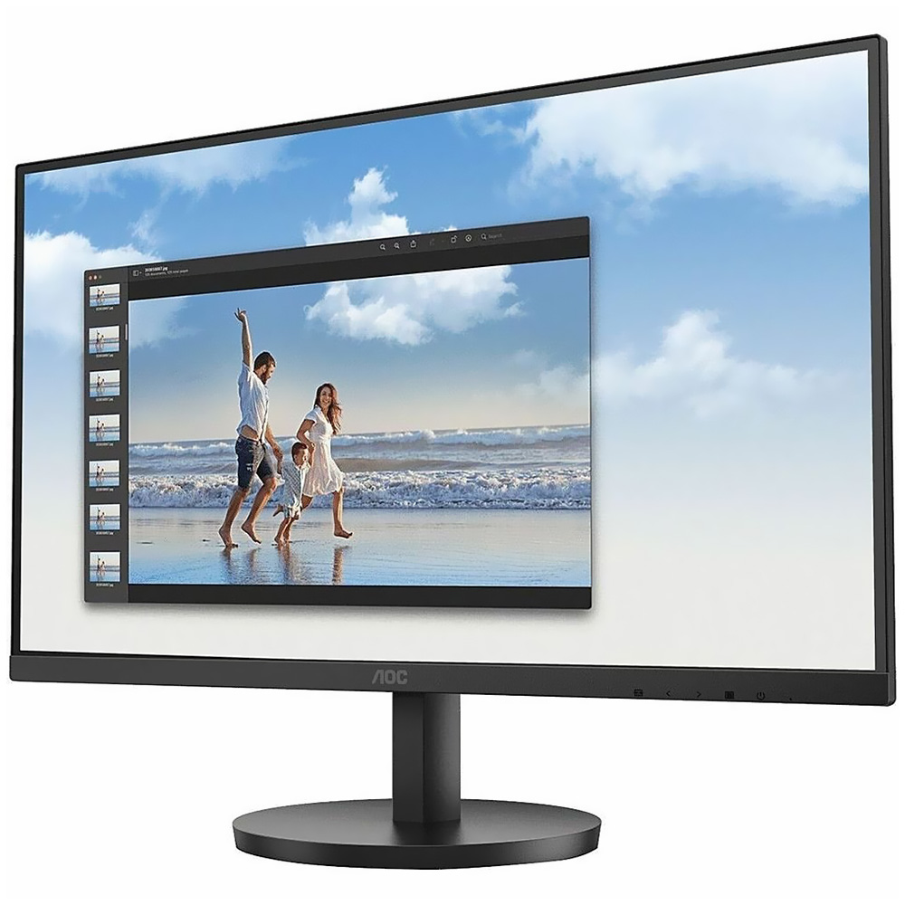 Monitor AOC 22B3HM 21.5" Full HD 75Hz / 4Ms - Preto