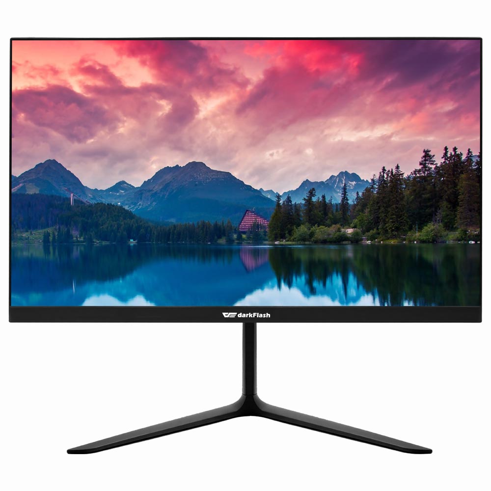 Monitor darkFlash G24E Liquid Crystal 23.8" Full HD LED 60Hz - Preto