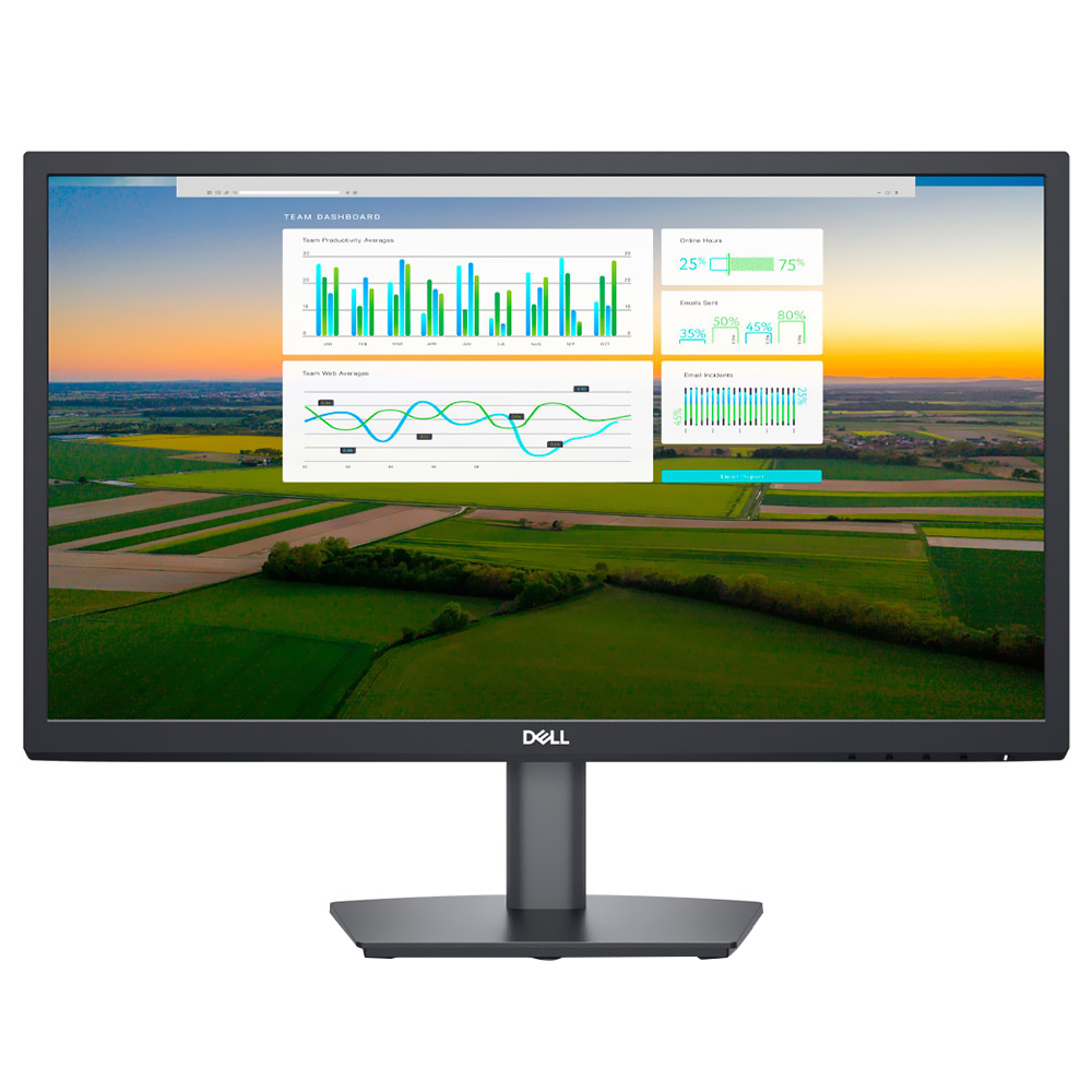 Monitor Dell E2222H 21.5" Full HD LED 60Hz / 5Ms - Preto